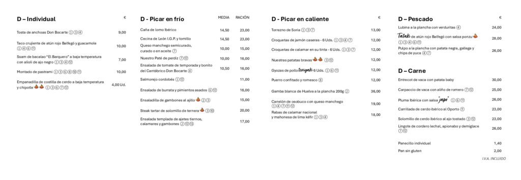 CARTA D-VORO